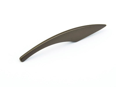 Schaub Sorrento 1-1/4" C-C Tapered Pull in Milano Bronze