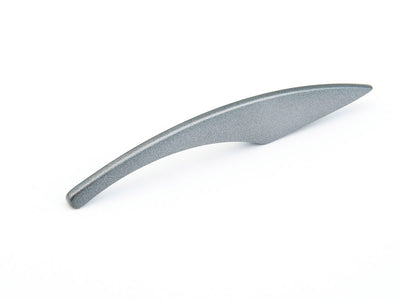 Schaub Sorrento 1-1/4" C-C Tapered Pull in Milano Silver