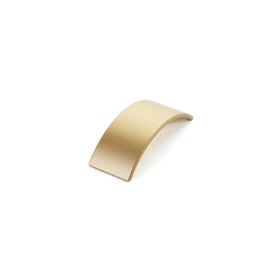 Schaub Armadio 64 mm C-C Arched Pull in Signature Satin Brass