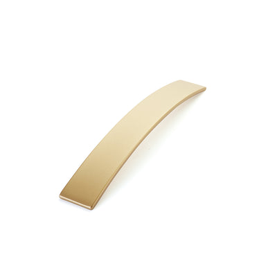 Schaub Armadio 6-5/16" or 7-9/16" C-C Arched Pull in Signature Satin Brass