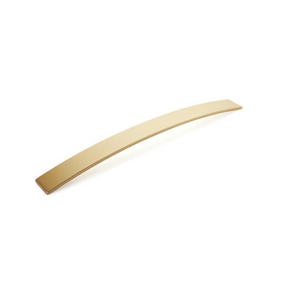 Schaub Armadio 11-5/16" or 12-5/8" C-C Arched Pull in Signature Satin Brass