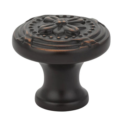 Emtek Ribbon & Reed 1-3/4" Knob in Oil Rubbed Bronze