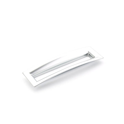 Schaub Finestrino 6-5/16" C-C Flared Rectangle Pull in Matte Chrome