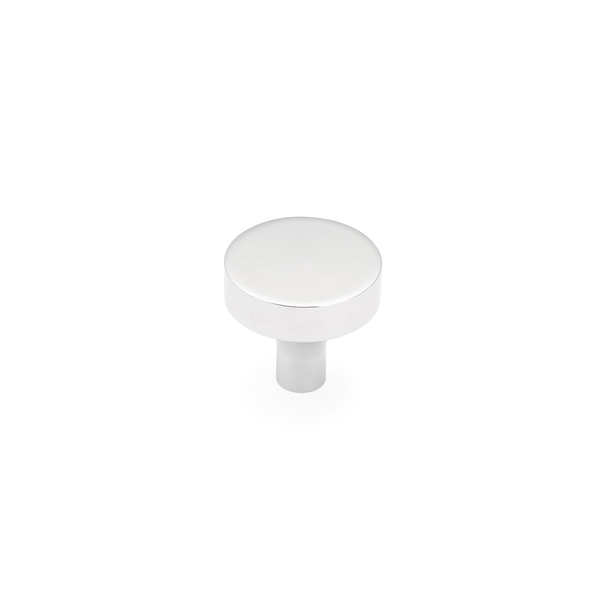 Schaub Haniburton 1-1/4" Round Knob in Polished Chrome