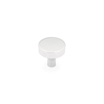 Schaub Haniburton 1-1/4" Round Knob in Polished Chrome