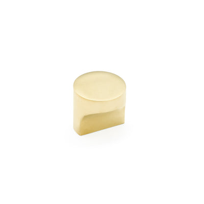 Schaub Haniburton 1-1/4" Round T-Knob in Unlacquered Brass