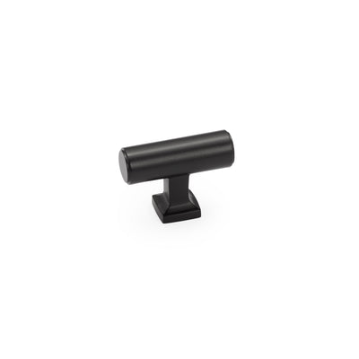 Schaub Haniburton 1-5/8" T-Knob in Matte Black