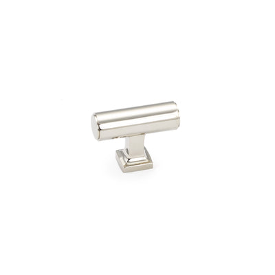 Schaub Haniburton 1-5/8" T-Knob in Polished Nickel
