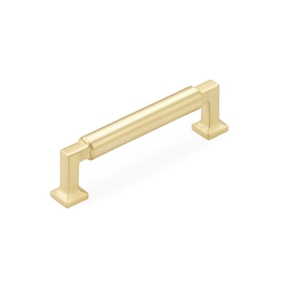 Schaub Haniburton 4" C-C Pull in Satin Brass