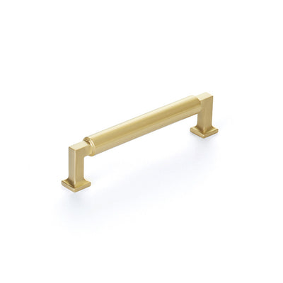 Schaub Haniburton 5" C-C Pull in Satin Brass