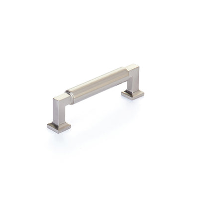 Schaub Haniburton 3-1/2" C-C Pull in Satin Nickel