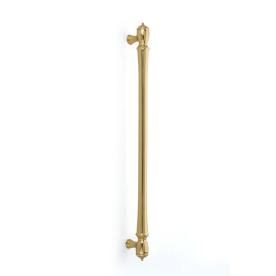 Emtek Spindle 18" C-C Appliance Pull in Polished Brass