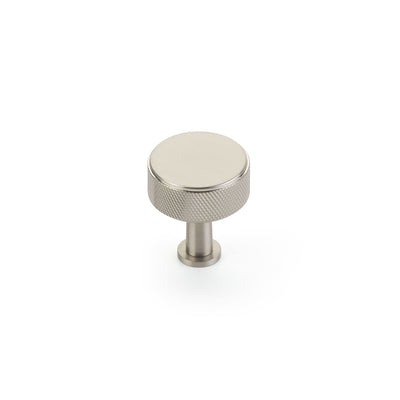 Schaub Pub House Knurled 1-1/4" Knurled Knob in Brushed Nickel