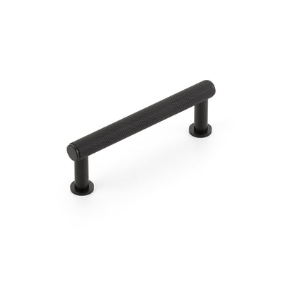 Schaub Pub House Knurled 3-1/2" C-C Knurled Pull in Matte Black