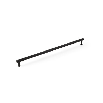 Schaub Pub House Knurled 24" C-C Knurled Appliance Pull in Matte Black