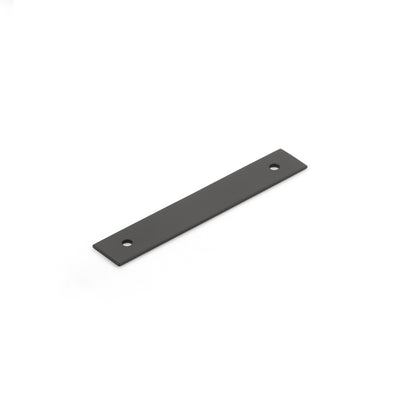 Schaub Pub House Backplates 3-1/2" C-C Backplate For Pull in Matte Black