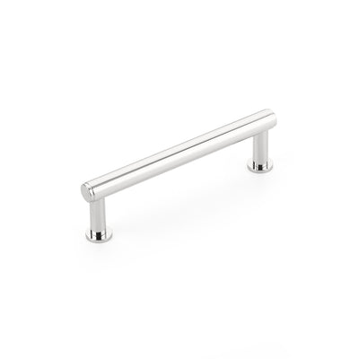 Schaub Pub House Smooth 4" C-C Pull in Polished Chrome