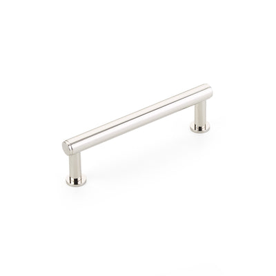 Schaub Pub House Smooth 4" C-C Pull in Polished Nickel