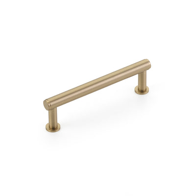 Schaub Pub House Smooth 4" C-C Pull in Signature Satin Brass