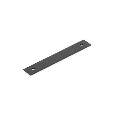 Schaub Pub House Backplates 4" C-C Backplate For Pull in Matte Black