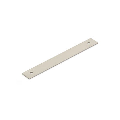 Schaub Pub House Backplates 5" C-C Backplate For Pull in Brushed Nickel