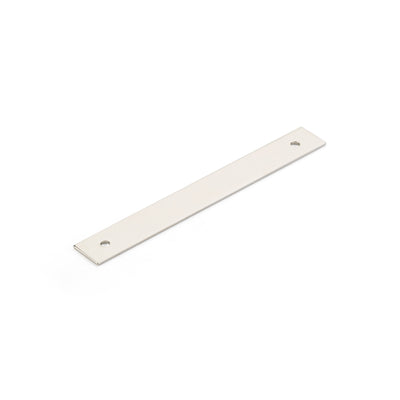 Schaub Pub House Backplates 5" C-C Backplate For Pull in Polished Nickel