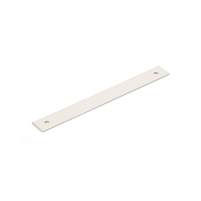Schaub Pub House Backplates 6" C-C Backplate For Pull in Polished Nickel