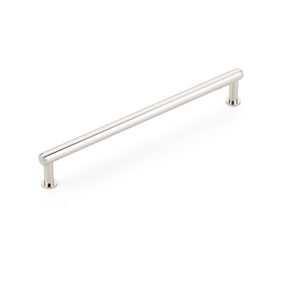 Schaub Pub House Smooth 8" C-C Pull in Polished Nickel
