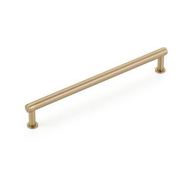 Schaub Pub House Smooth 8" C-C Pull in Signature Satin Brass