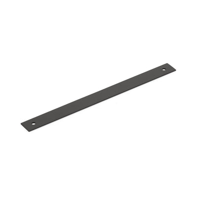 Schaub Pub House Backplates 8" C-C Backplate For Pull in Matte Black