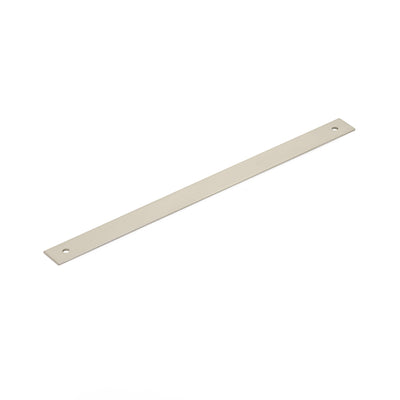 Schaub Pub House Backplates 10" C-C Backplate For Pull in Brushed Nickel