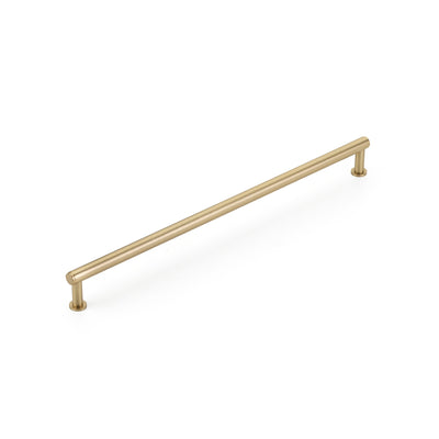 Schaub Pub House Smooth 12" C-C Pull in Signature Satin Brass