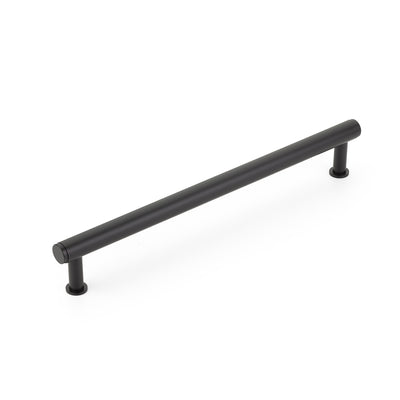 Schaub Pub House Smooth 12" C-C Smooth Appliance Pull in Matte Black