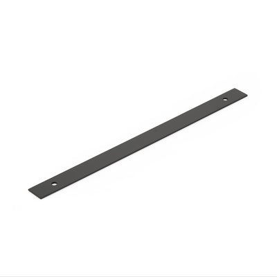Schaub Pub House Backplates 12" C-C Backplate For Appliance Pull in Matte Black