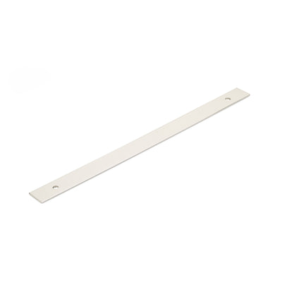 Schaub Pub House Backplates 12" C-C Backplate For Appliance Pull in Polished Nickel