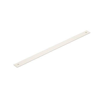 Schaub Pub House Backplates 12" C-C Backplate For Pull in Polished Nickel