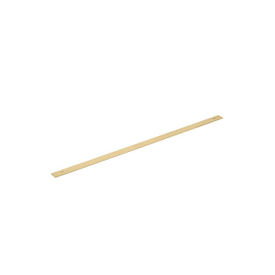 Schaub Pub House Backplates 18" C-C Backplate For Appliance Pull in Signature Satin Brass