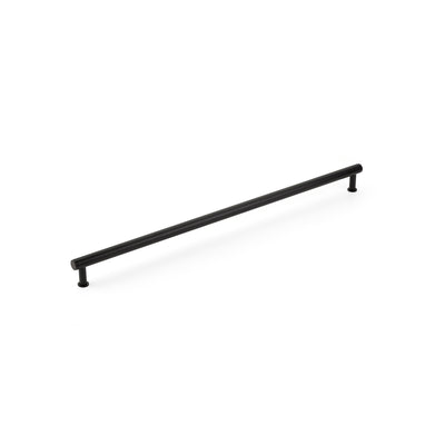 Schaub Pub House Smooth 24" C-C Smooth Appliance Pull in Matte Black