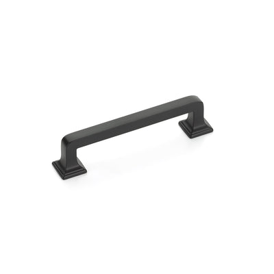 Schaub Menlo Park 3-1/2" C-C Pull in Matte Black