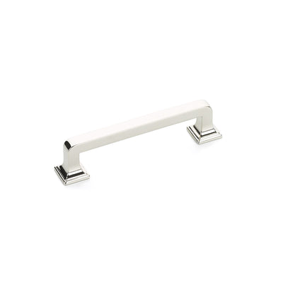 Schaub Menlo Park 3-1/2" C-C Pull in Polished Nickel