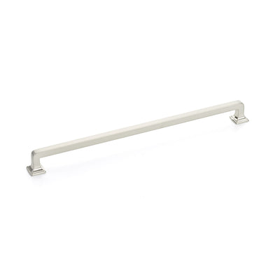 Schaub Menlo Park 12" C-C Pull in Brushed Nickel