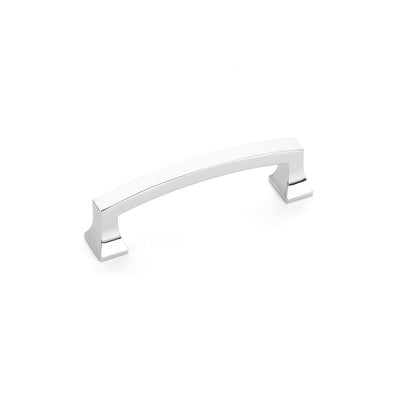 Schaub Menlo Park Arched 3-1/2" C-C Arched Pull in Polished Chrome