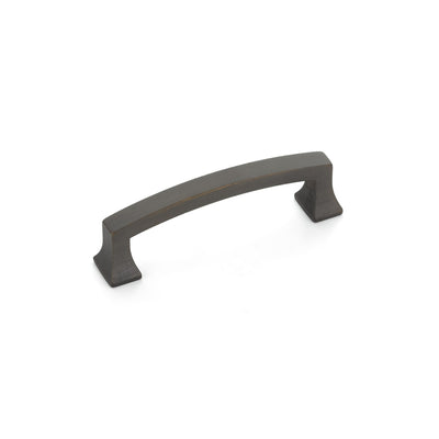Schaub Menlo Park Arched 3-1/2" C-C Arched Pull in Ancient Bronze