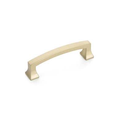 Schaub Menlo Park Arched 3-1/2" C-C Arched Pull in Signature Satin Brass