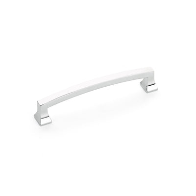 Schaub Menlo Park Arched 5" C-C Arched Pull in Polished Chrome