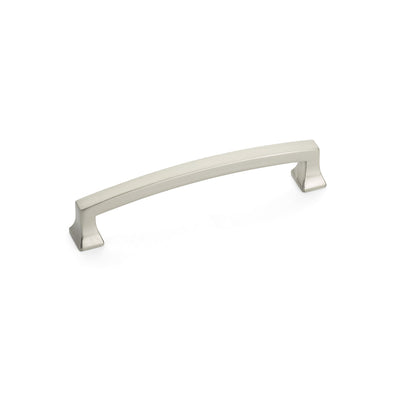 Schaub Menlo Park Arched 5" C-C Arched Pull in Brushed Nickel