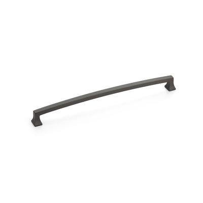 Schaub Menlo Park Arched 10" C-C Arched Pull in Ancient Bronze