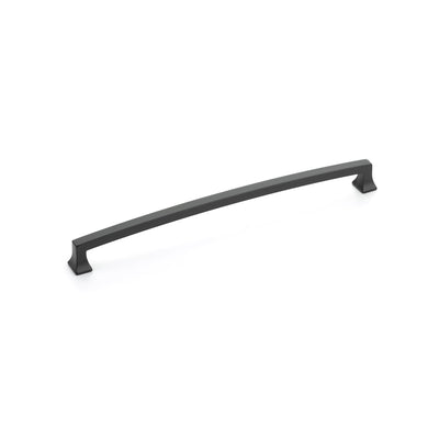 Schaub Menlo Park Arched 10" C-C Arched Pull in Matte Black