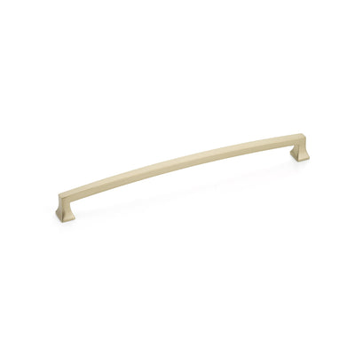 Schaub Menlo Park Arched 10" C-C Arched Pull in Signature Satin Brass