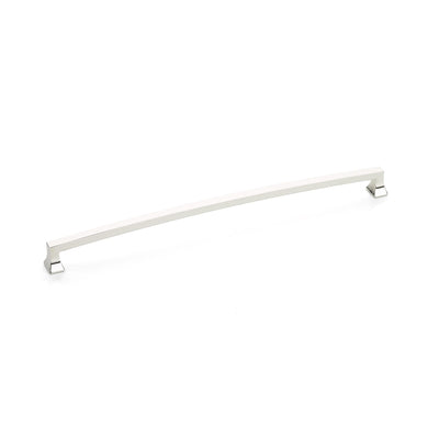 Schaub Menlo Park Arched 12" C-C Arched Pull in Polished Nickel